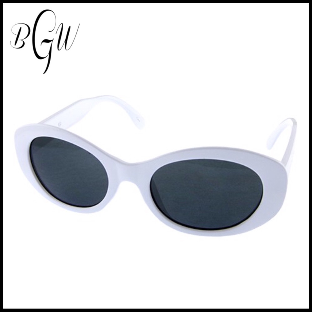 🆕5⭐️Rounded Geometric Sunglasses - Picture 1 of 3